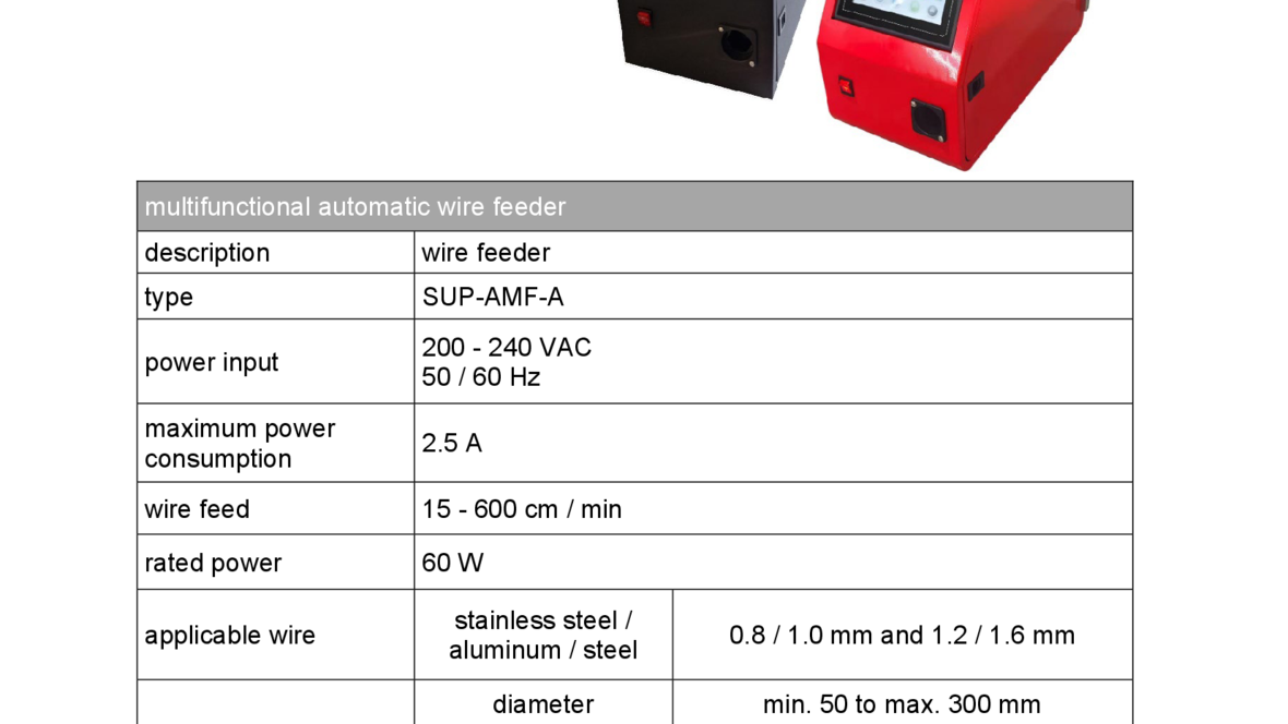 wire-feeder-sup-am-fa-data-sheet